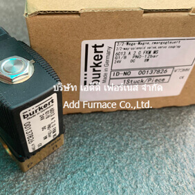 Burkert Gas Solenoid Valve 1/4"